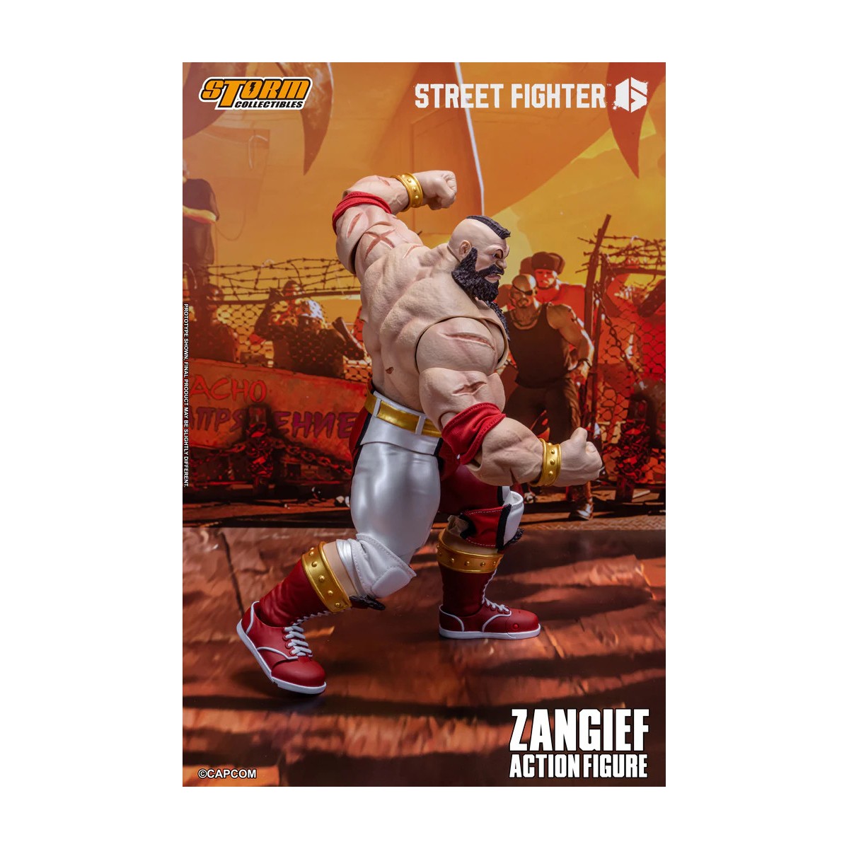 Coleccionables Storm - Street Fighter 6 - Zangief