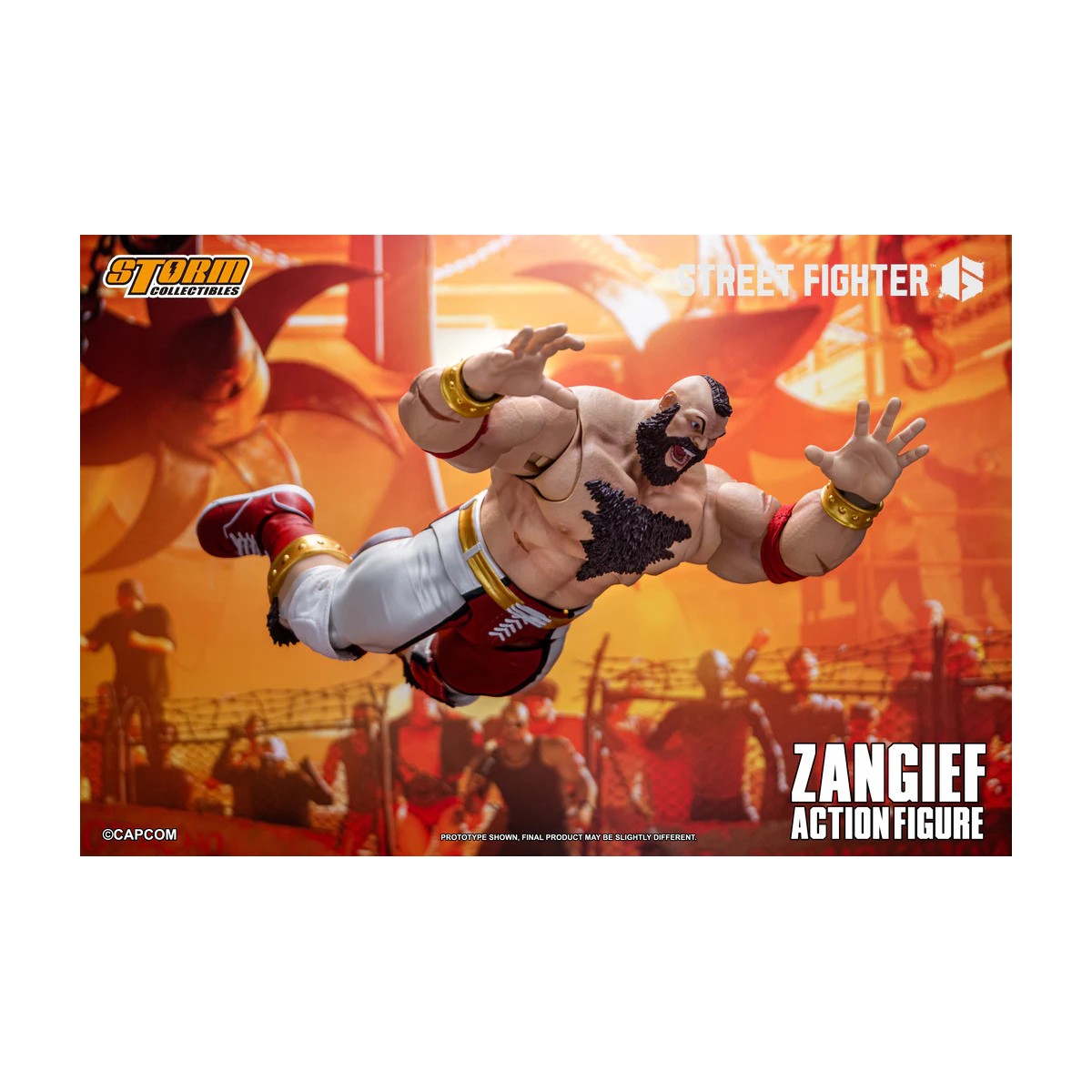 Coleccionables Storm - Street Fighter 6 - Zangief