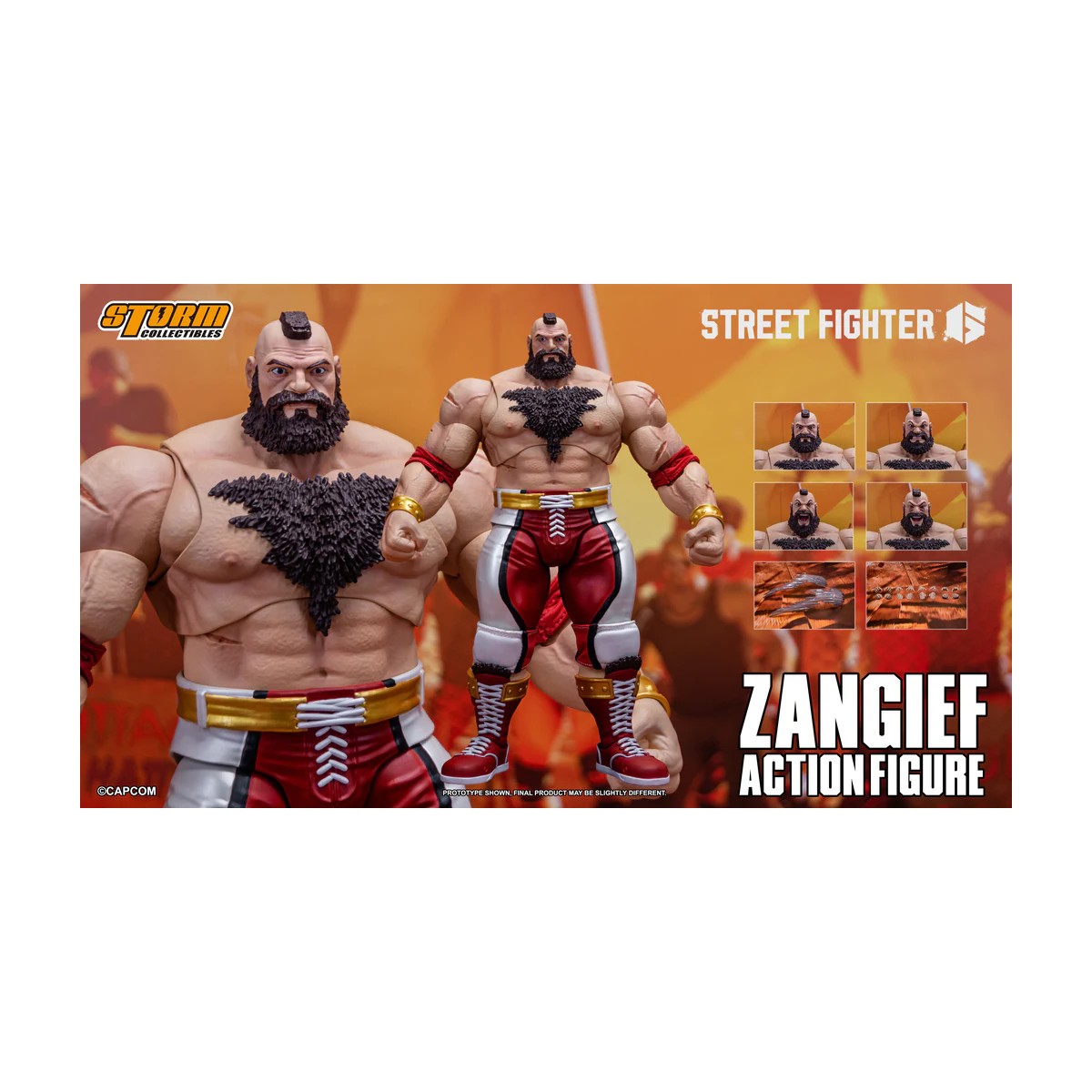 Coleccionables Storm - Street Fighter 6 - Zangief