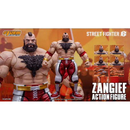 Coleccionables Storm - Street Fighter 6 - Zangief