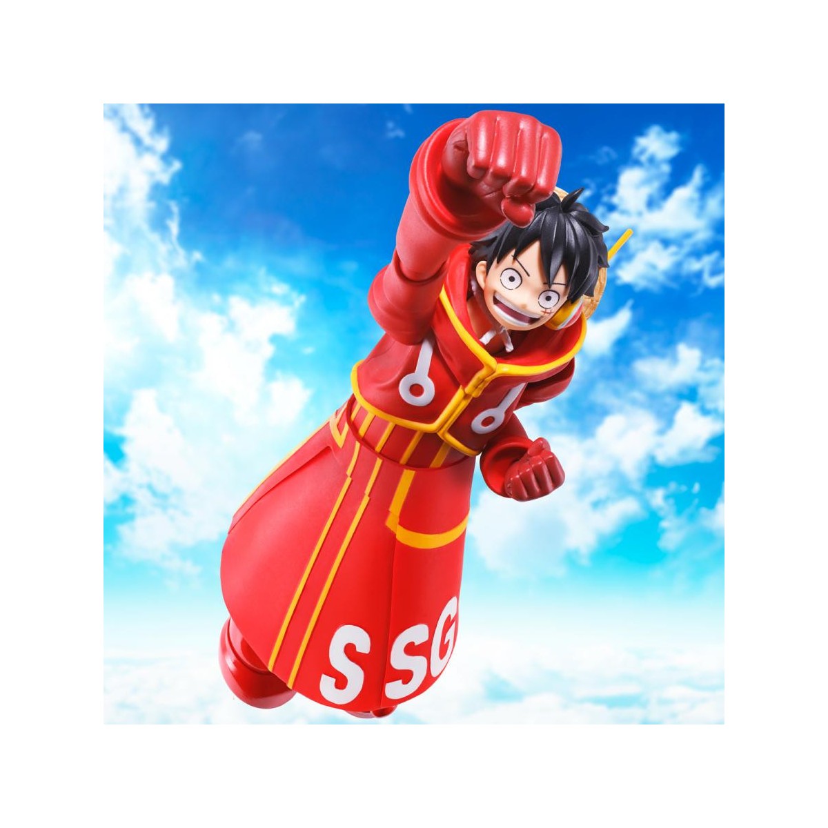 Tamashii Bandai One Piece - Monkey.D.Luffy Cabeza de Huevo Isla del Futuro - S.H. Figuarts SHF