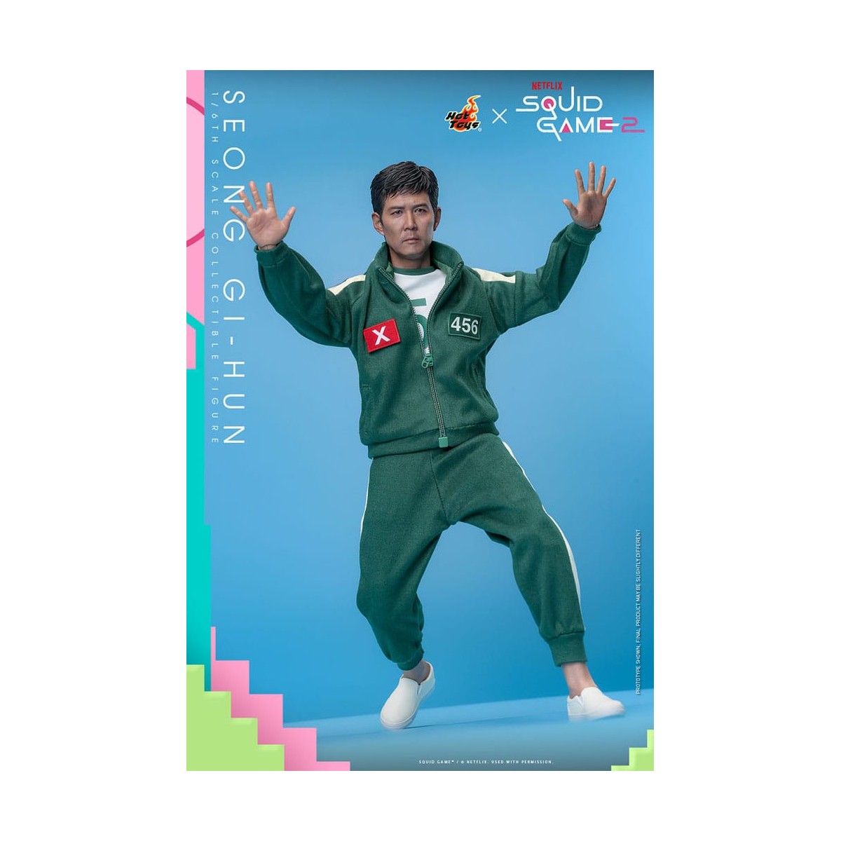 Hot Toys - Juego de Calamares 2 - Seong Gi-hun 1/6