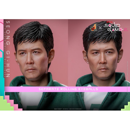Hot Toys - Juego de Calamares 2 - Seong Gi-hun 1/6