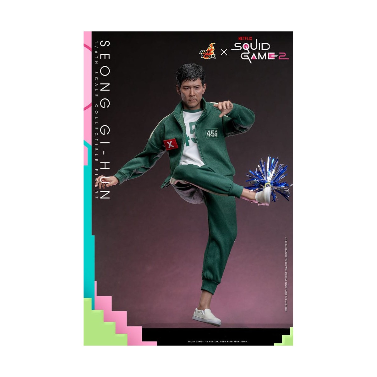 Hot Toys - Juego de Calamares 2 - Seong Gi-hun 1/6