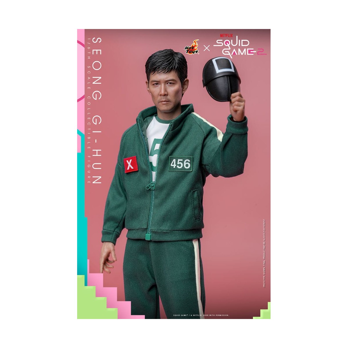 Hot Toys - Juego de Calamares 2 - Seong Gi-hun 1/6