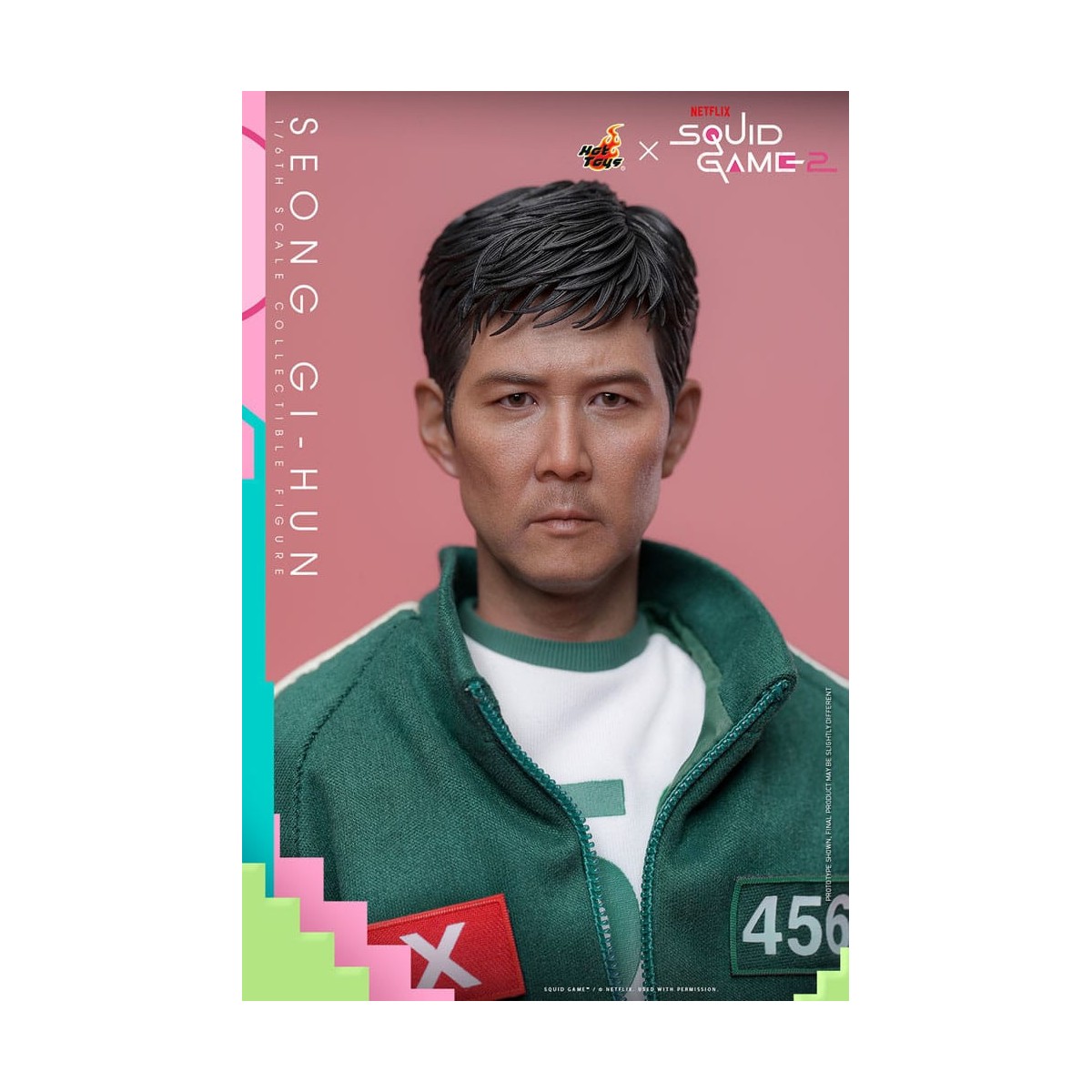 Hot Toys - Juego de Calamares 2 - Seong Gi-hun 1/6