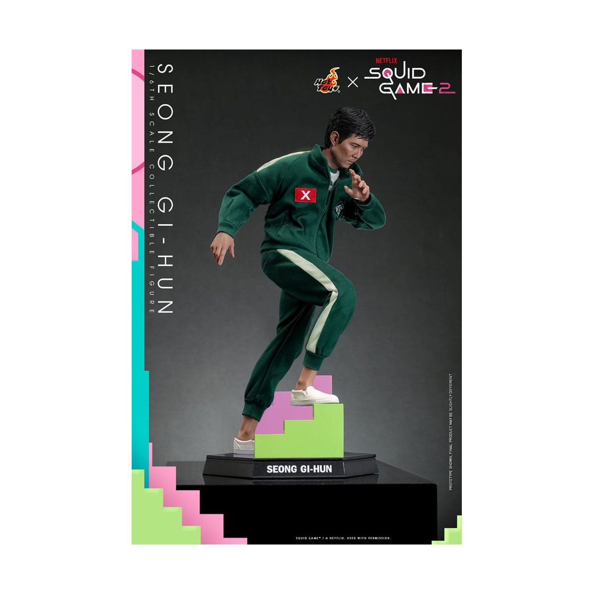 Hot Toys - Juego de Calamares 2 - Seong Gi-hun 1/6