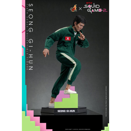 Hot Toys - Juego de Calamares 2 - Seong Gi-hun 1/6
