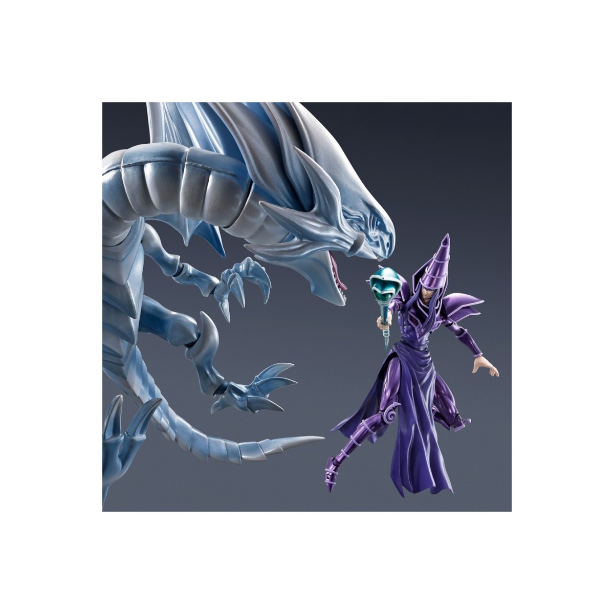 Bandai Tamashii - SHM Monster Arts - Mago Oscuro - ¡Yu Gi Oh!