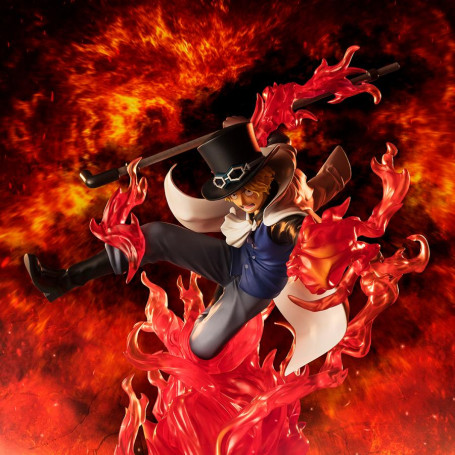Bandai One Piece - Sabo - Puño de Fuego Rook Check - Figuarts Zero Extra Battle