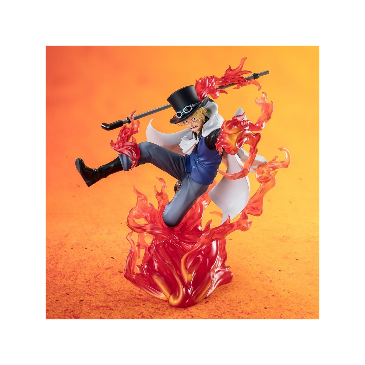 Bandai One Piece - Sabo - Puño de Fuego Rook Check - Figuarts Zero Extra Battle