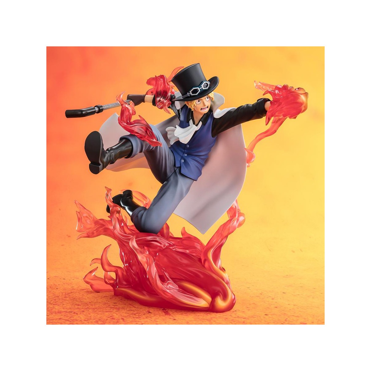 Bandai One Piece - Sabo - Puño de Fuego Rook Check - Figuarts Zero Extra Battle