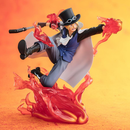 Bandai One Piece - Sabo - Puño de Fuego Rook Check - Figuarts Zero Extra Battle
