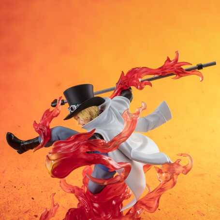 Bandai One Piece - Sabo - Puño de Fuego Rook Check - Figuarts Zero Extra Battle