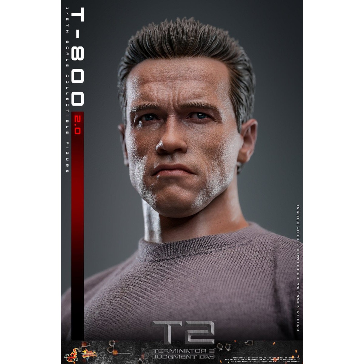Hot Toys - Terminator 2: Judgment Day MMS 1/6 - Battle Damaged T-800 V2.0