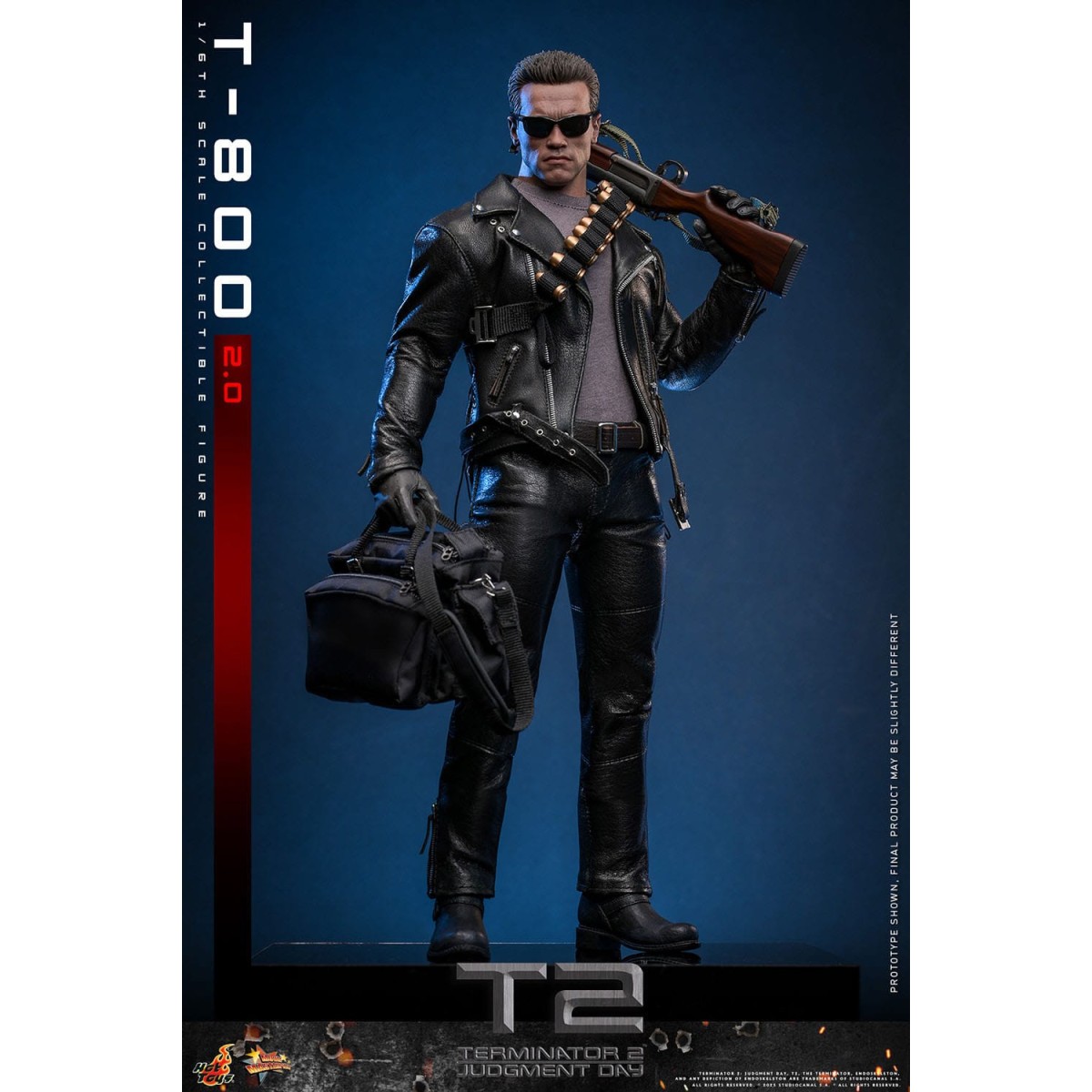 Hot Toys - Terminator 2: Judgment Day MMS 1/6 - Battle Damaged T-800 V2.0