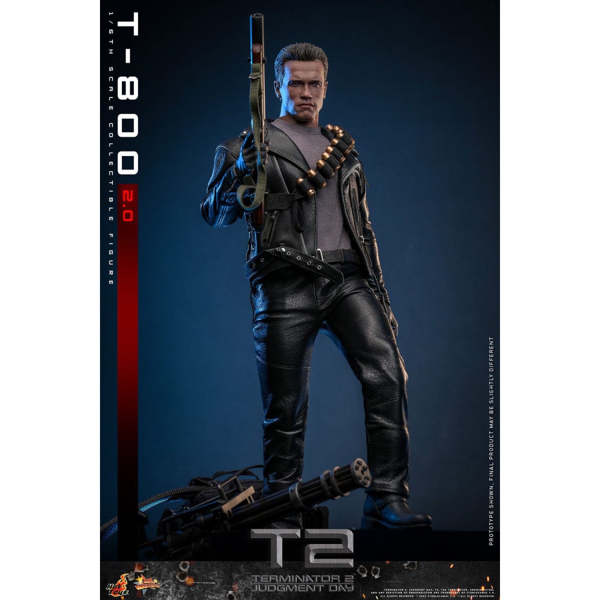 Hot Toys - Terminator 2: Judgment Day MMS 1/6 - Battle Damaged T-800 V2.0