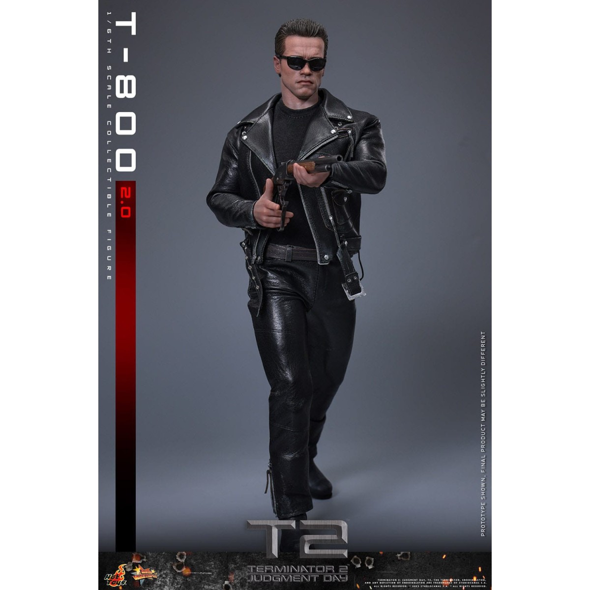 Hot Toys - Terminator 2: Judgment Day MMS 1/6 - Battle Damaged T-800 V2.0