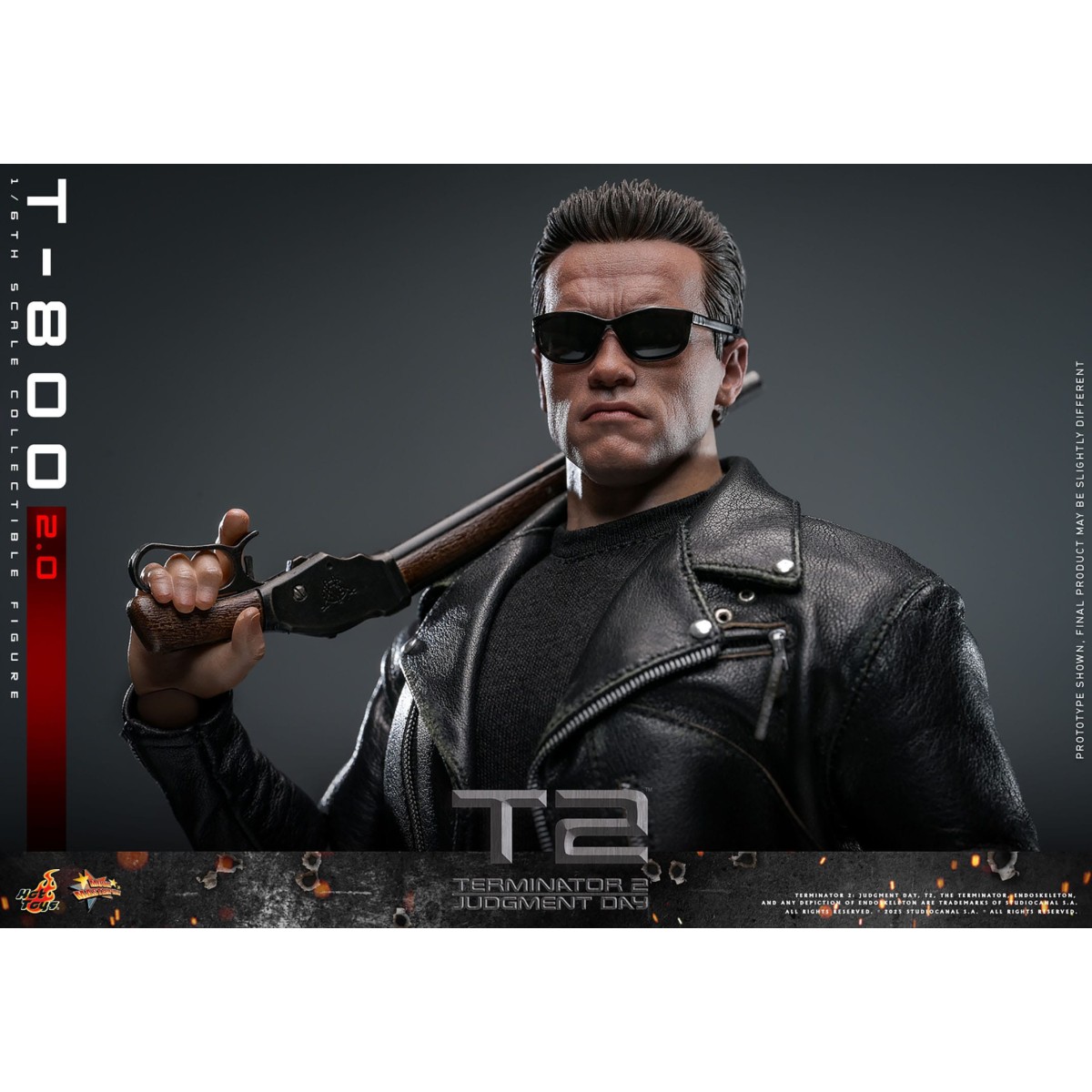 Hot Toys - Terminator 2: Judgment Day MMS 1/6 - Battle Damaged T-800 V2.0
