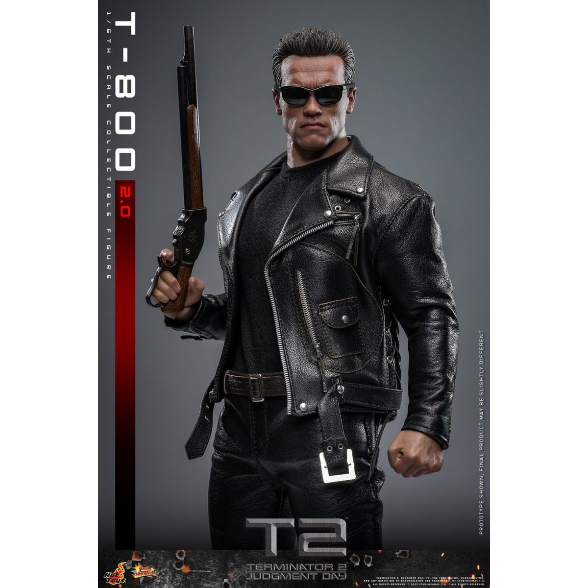 Hot Toys - Terminator 2: Judgment Day MMS 1/6 - Battle Damaged T-800 V2.0