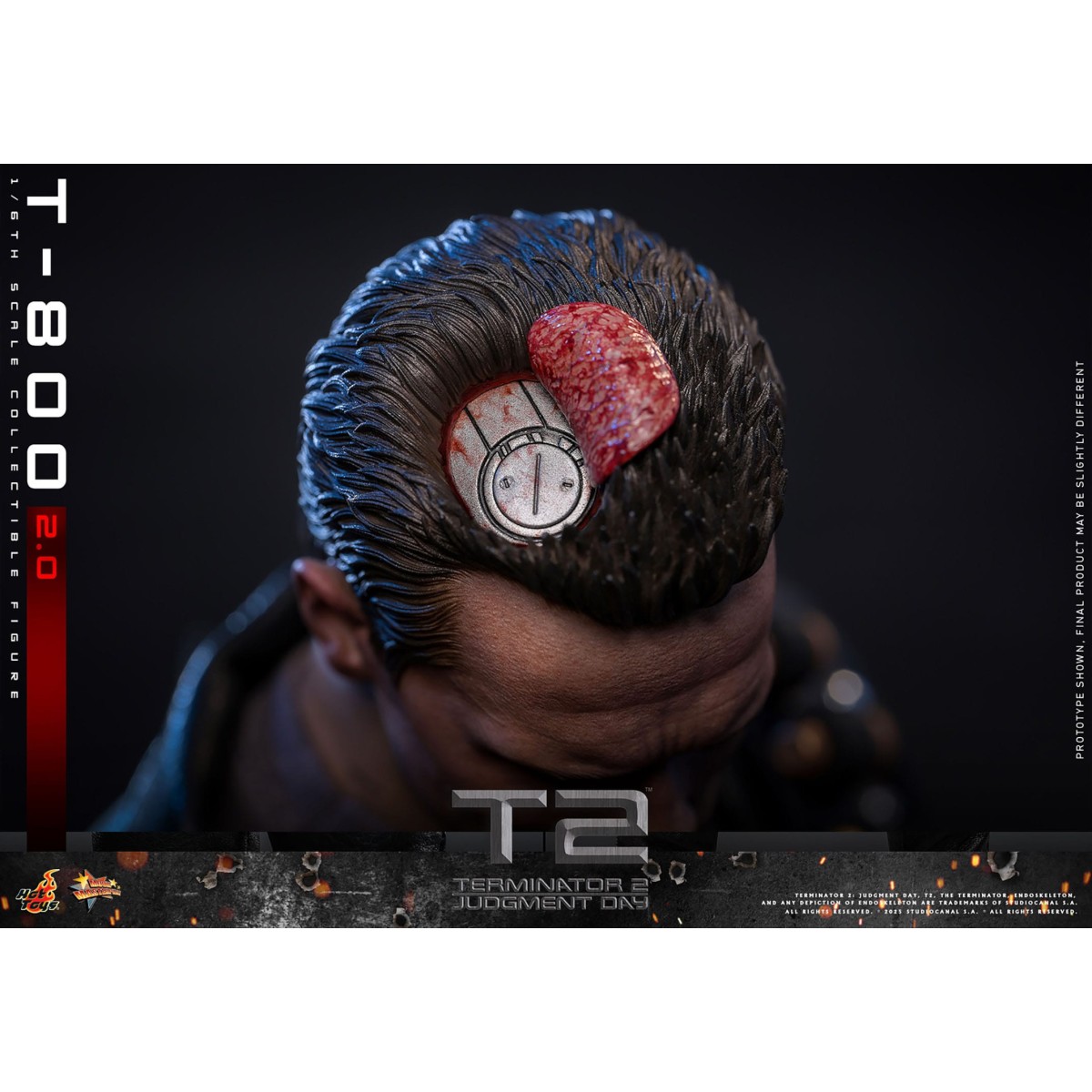 Hot Toys - Terminator 2: Judgment Day MMS 1/6 - Battle Damaged T-800 V2.0