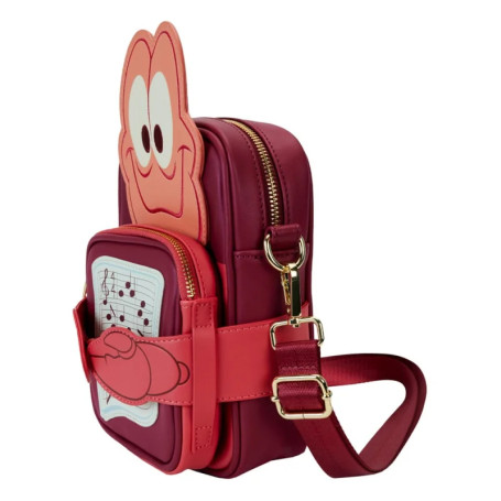 Disney La Petite Sirene - Bolso bandolera Loungefly Lazo figurado 35 Aniversario Sebastian