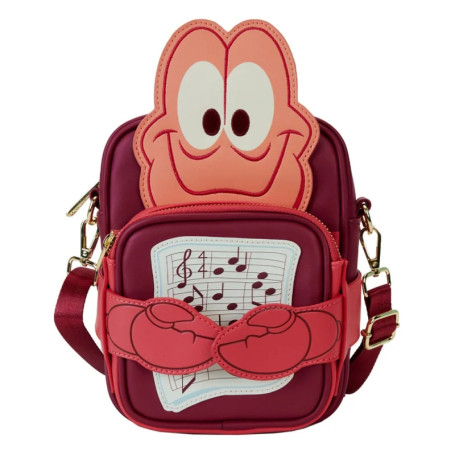 Disney La Petite Sirene - Bolso bandolera Loungefly Lazo figurado 35 Aniversario Sebastian