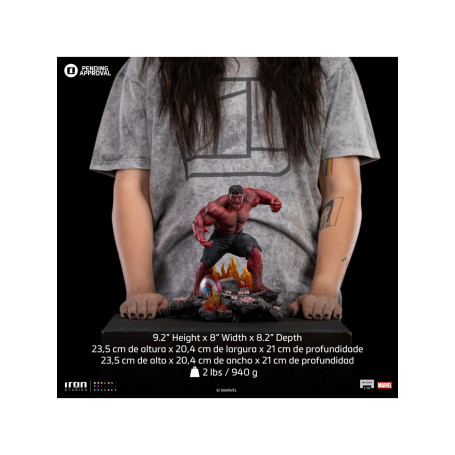 Iron Studios - Marvel - RED HULK Arts Scale 1/10 - Captain America: Brave New World BDS Arts Scale 1/10