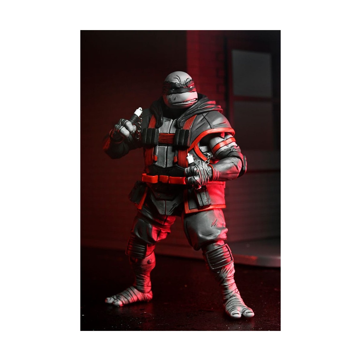 NECA - IDW Comics - Michelangelo Rondador Nocturno - El Último Ronin Los Años Perdidos - TMNT