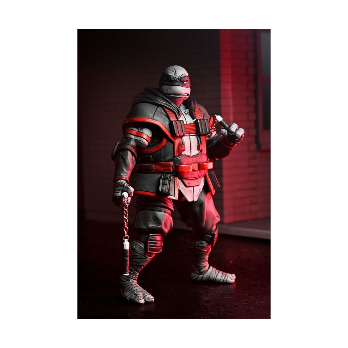 NECA - IDW Comics - Michelangelo Rondador Nocturno - El Último Ronin Los Años Perdidos - TMNT