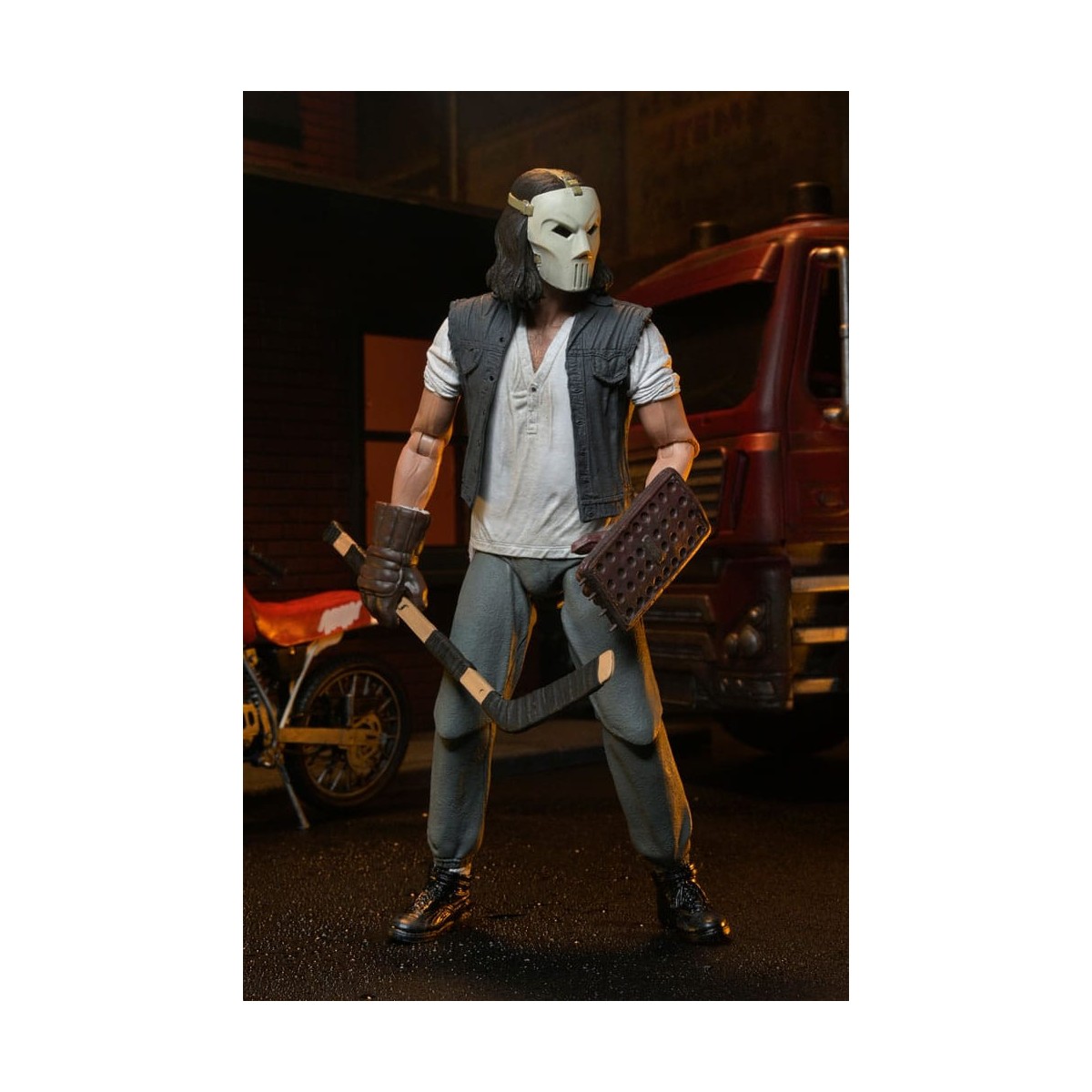 Neca - TMNT - Casey Jones con moto de cross - Teenage Mutant Ninja Turtles - Teenage Mutant Ninja Turtles - La película