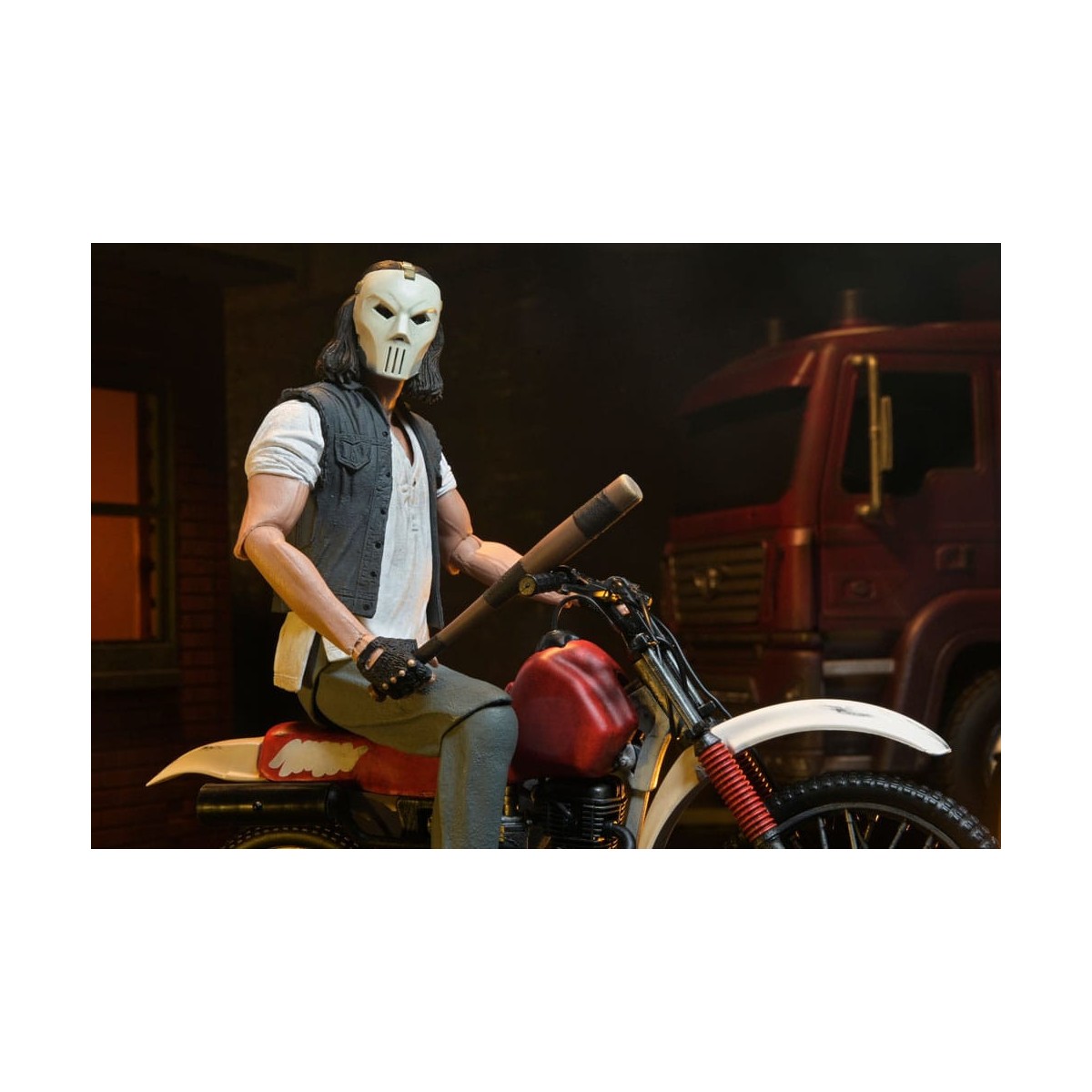 Neca - TMNT - Casey Jones con moto de cross - Teenage Mutant Ninja Turtles - Teenage Mutant Ninja Turtles - La película