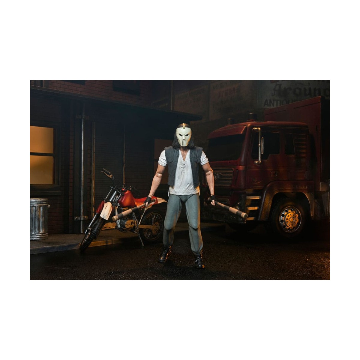 Neca - TMNT - Casey Jones con moto de cross - Teenage Mutant Ninja Turtles - Teenage Mutant Ninja Turtles - La película