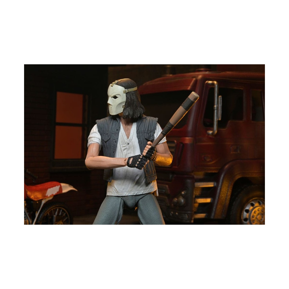 Neca - TMNT - Casey Jones con moto de cross - Teenage Mutant Ninja Turtles - Teenage Mutant Ninja Turtles - La película