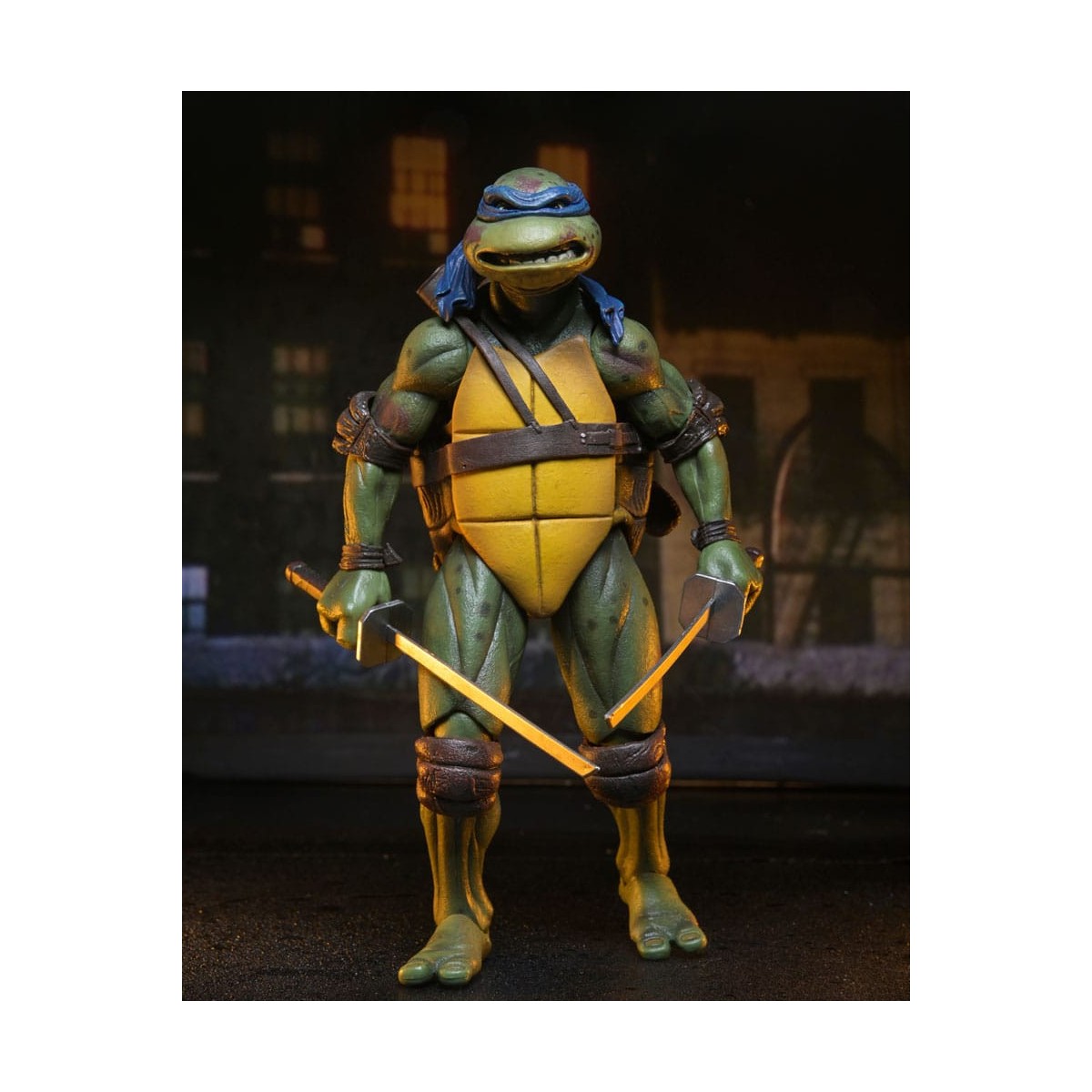 Neca - TMNT - Leonardo vs Shredder - Teenage Mutant Ninja Turtles - Teenage Mutant Ninja Turtles - La Película
