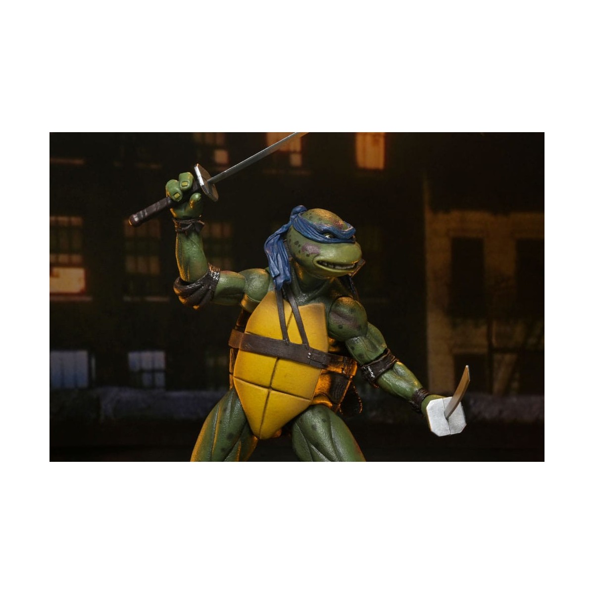 Neca - TMNT - Leonardo vs Shredder - Teenage Mutant Ninja Turtles - Teenage Mutant Ninja Turtles - La Película
