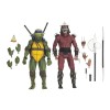 Neca - TMNT - Leonardo vs Shredder - Teenage Mutant Ninja Turtles - Teenage Mutant Ninja Turtles - La Película