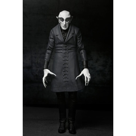 NECA - Ultimate Conde Orlok (Nosferatu) Versión en blanco y negro - Universal Monsters