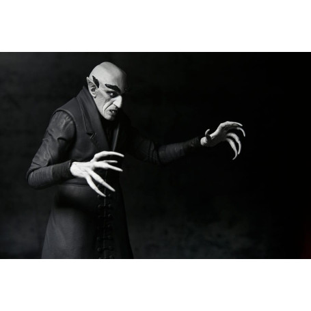 NECA - Ultimate Conde Orlok (Nosferatu) Versión en blanco y negro - Universal Monsters