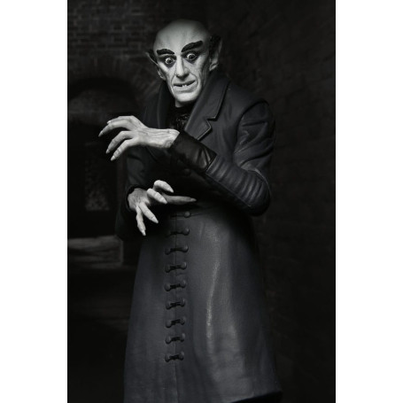NECA - Ultimate Conde Orlok (Nosferatu) Versión en blanco y negro - Universal Monsters