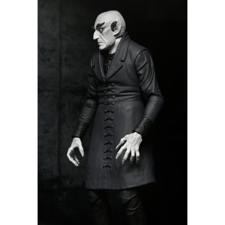 NECA - Ultimate Conde Orlok (Nosferatu) Versión en blanco y negro - Universal Monsters