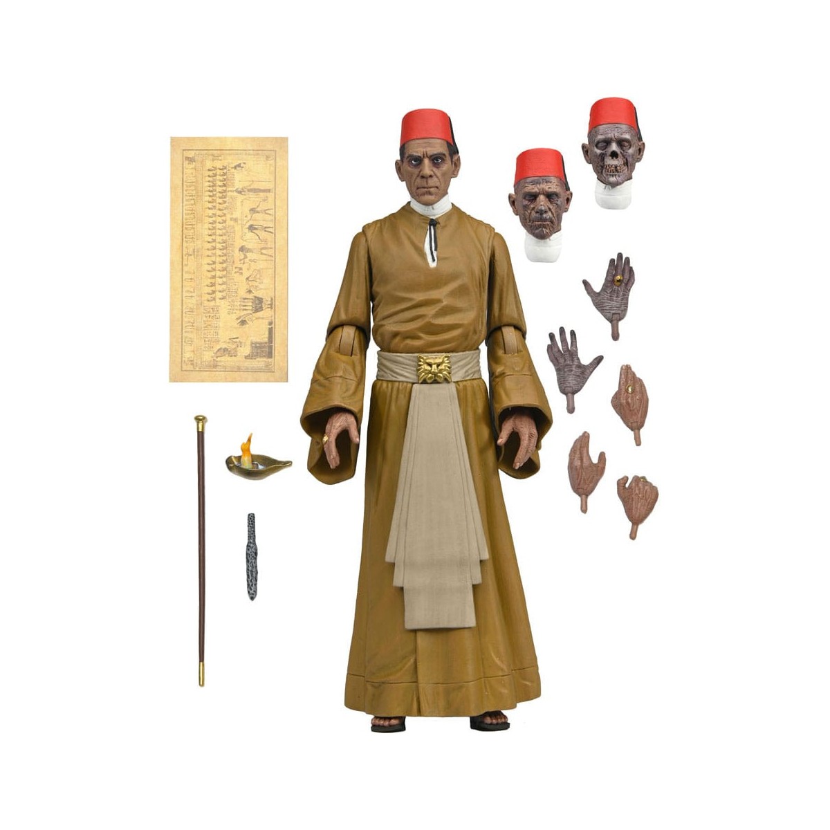 NECA - Ultimate Ardath Bey La Momia Versión Color - Universal Monsters