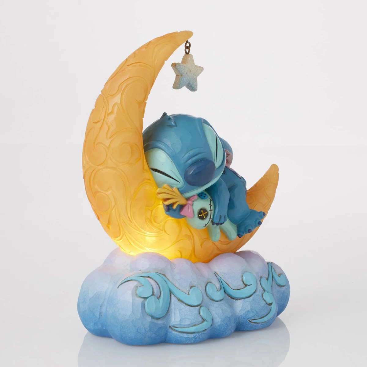 Disney Traditions Lilo y Stich - Stitch y Souillon Luna brillante