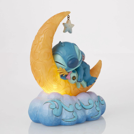 Disney Traditions Lilo y Stich - Stitch y Souillon Luna brillante
