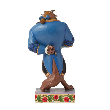 Enesco Disney Traditions La Bestia disfrazada - La Bella y la Bestia