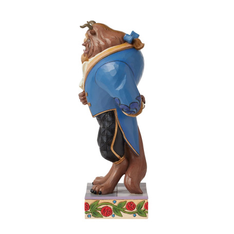 Enesco Disney Traditions La Bestia disfrazada - La Bella y la Bestia