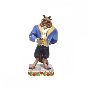 Enesco Disney Traditions La Bestia disfrazada - La Bella y la Bestia