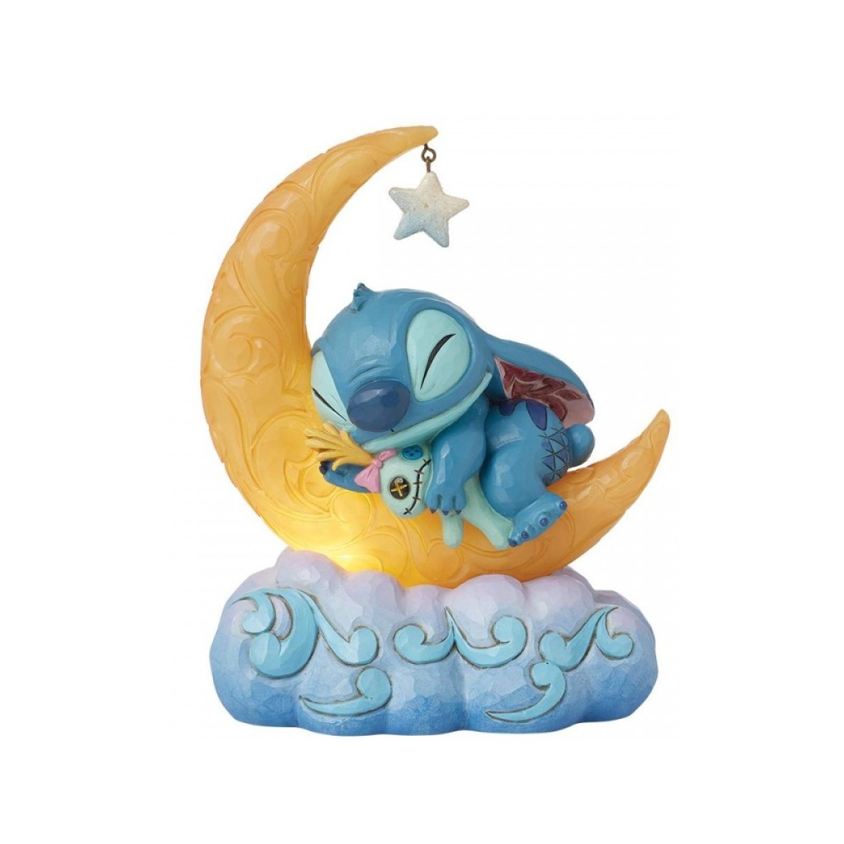 Disney Traditions Lilo y Stich - Stitch y Souillon Luna brillante
