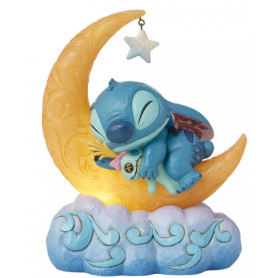 Disney Traditions Lilo y Stich - Stitch y Souillon Luna brillante