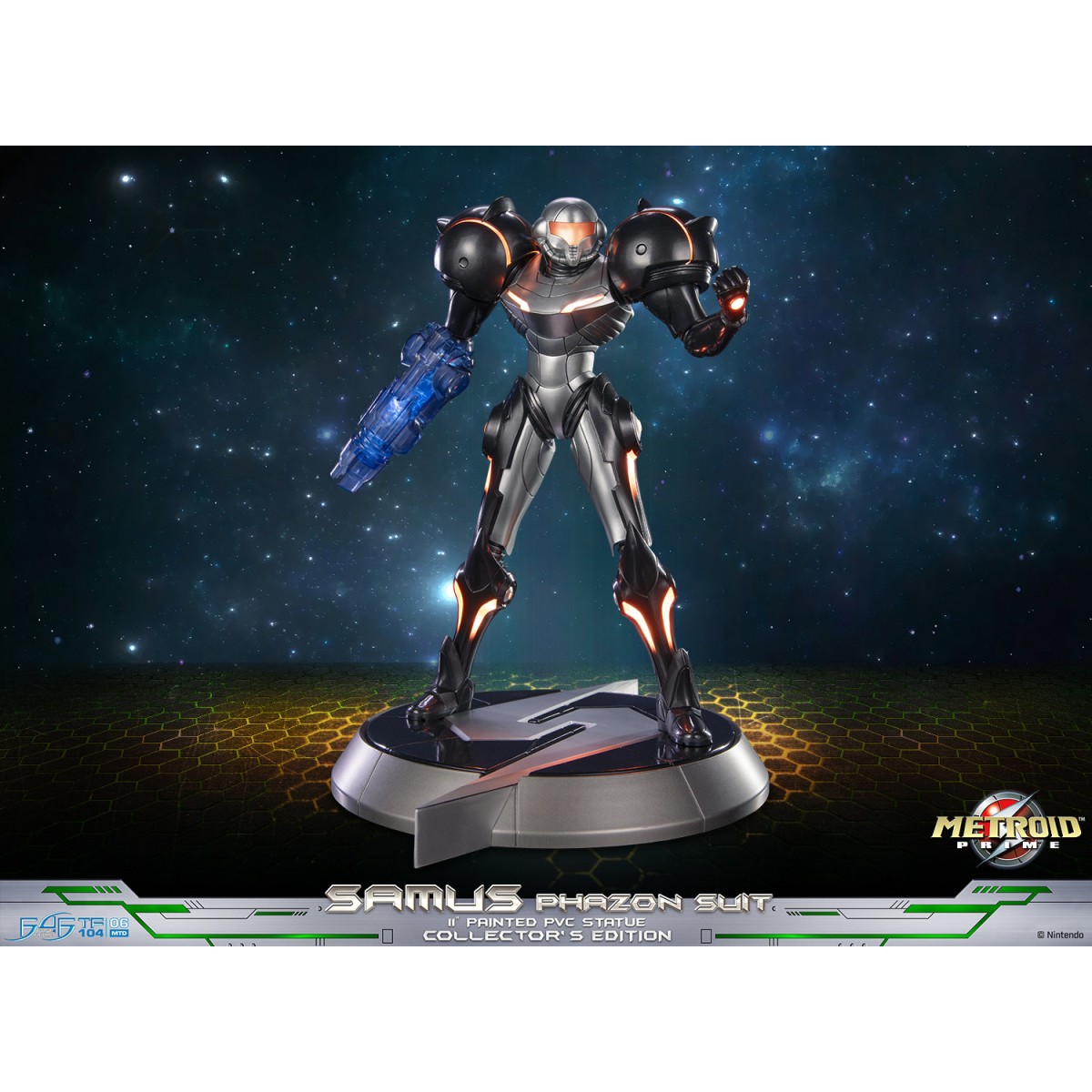 First 4 Figures - Metroid - SAMUS GRAVITY SUIT Collector's Edition Estatua de PVC